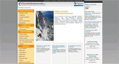 Desktop Screenshot of dovolenkaslovensko.eu